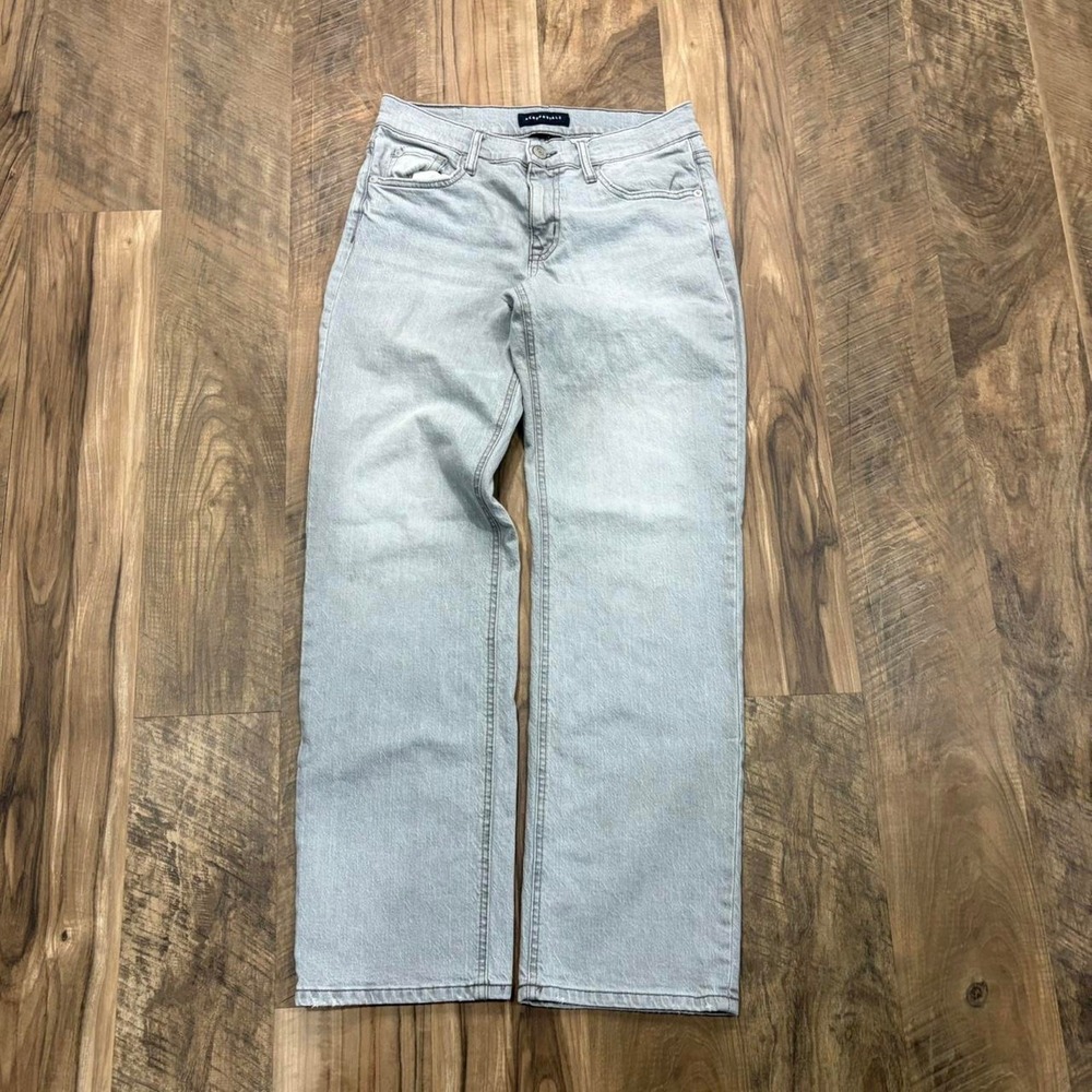 Vintage Y2K 90s Style Women's Low Rise Baggy Aeropostale Wide Leg Jeans - Picture 4 of 8